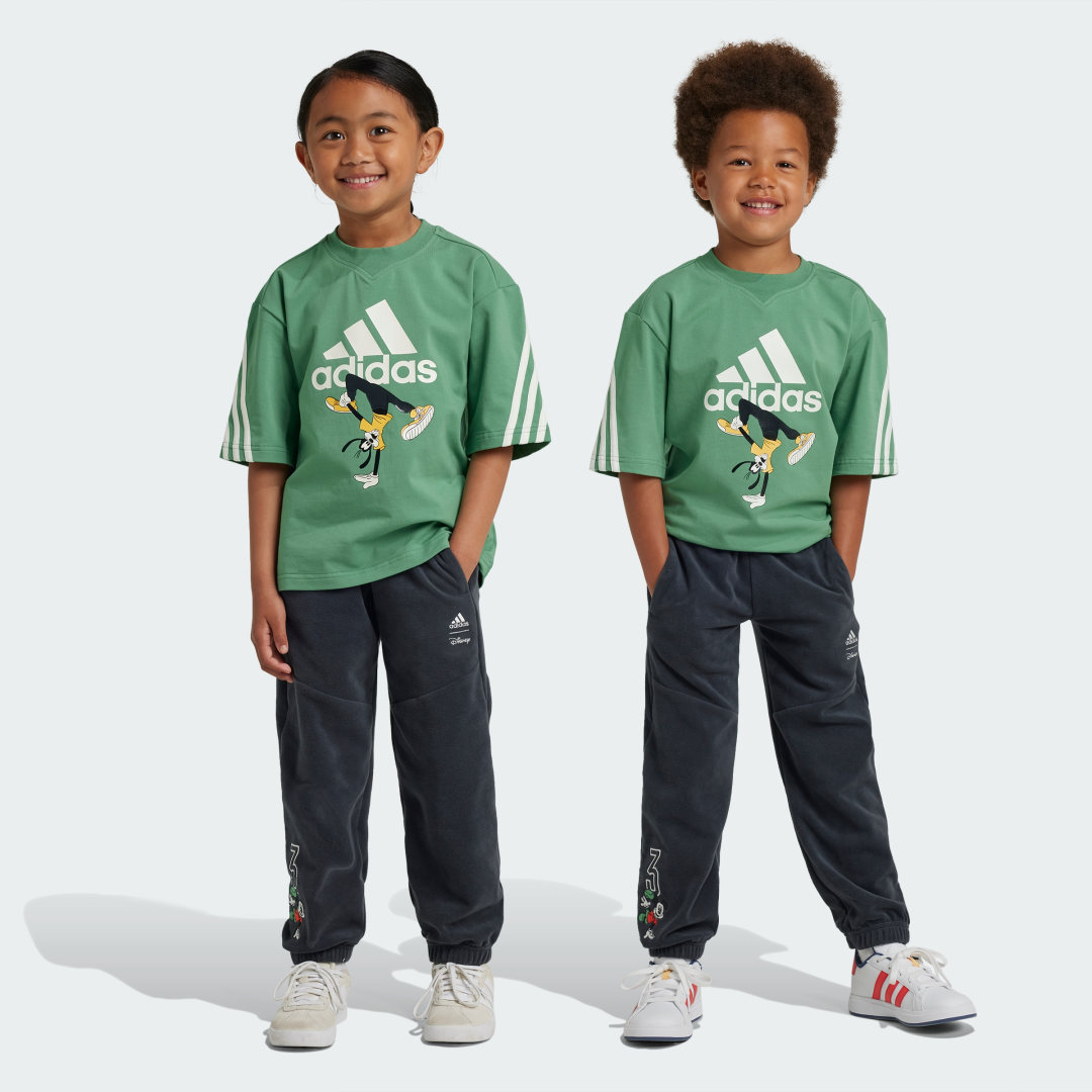 adidas Disney Mickey Mouse Pants Lifestyle A/110 Kids Grey / Off White