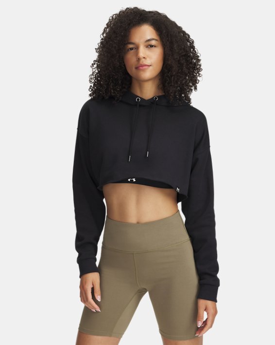 UA Icon Terry Women's Crop Hoodie