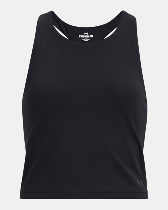 UA Motion Girls' Crop Tank