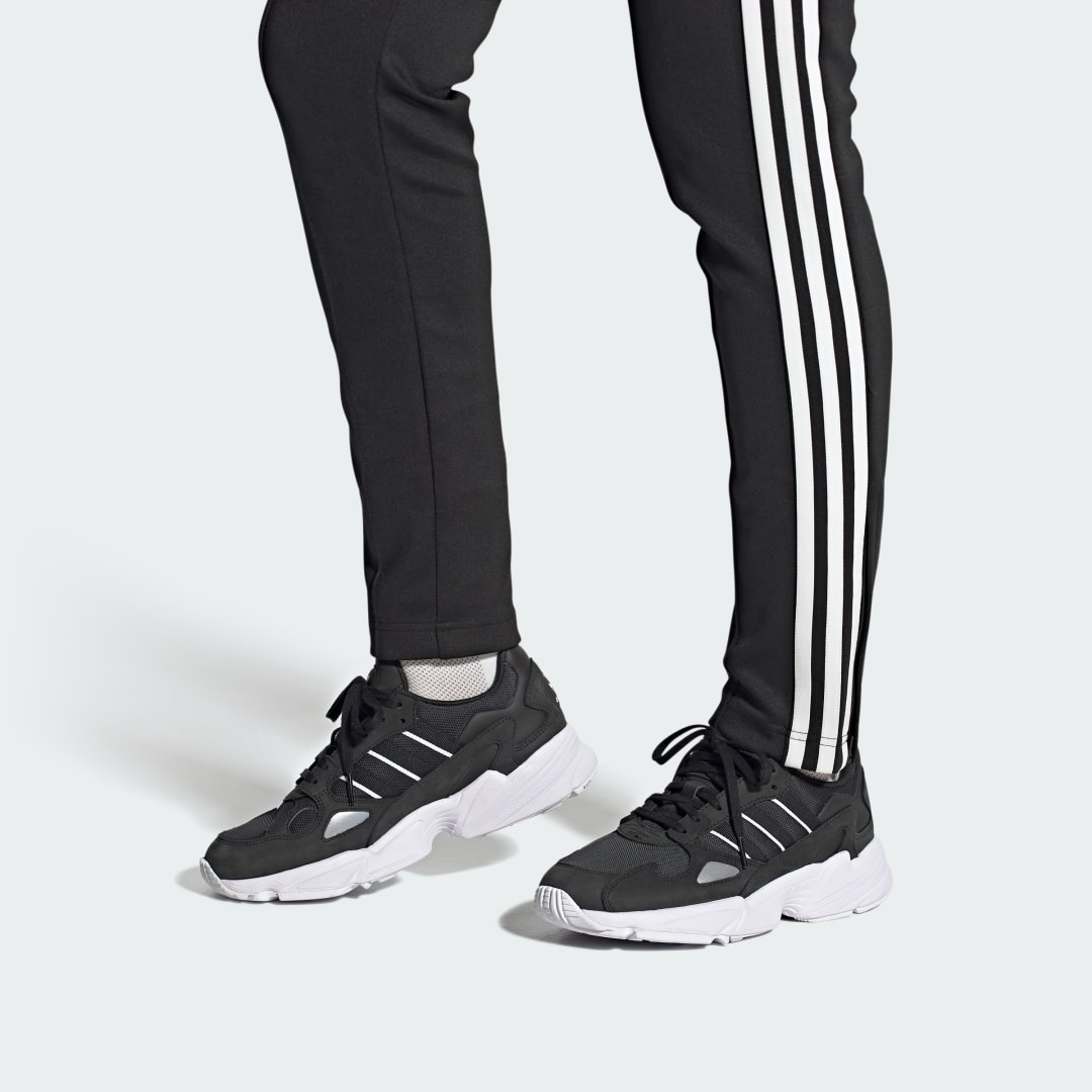adidas Falcon Shoes Lifestyle 9 UK Unisex Black / White