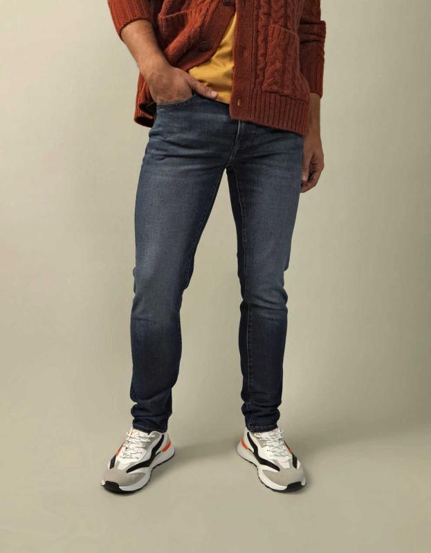 AE AirFlex+ Skinny Jean - Deep Sea Blue, 31W x 30L 