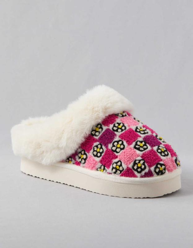 AE Daisy Slipper - Pink, 8 