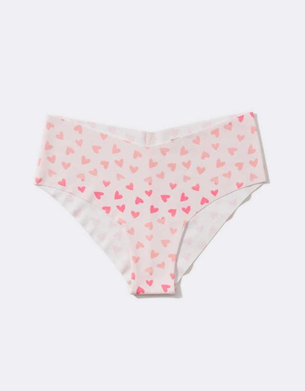 Aerie No Show Cotton Cheeky Underwear - Astro Dream, XS 