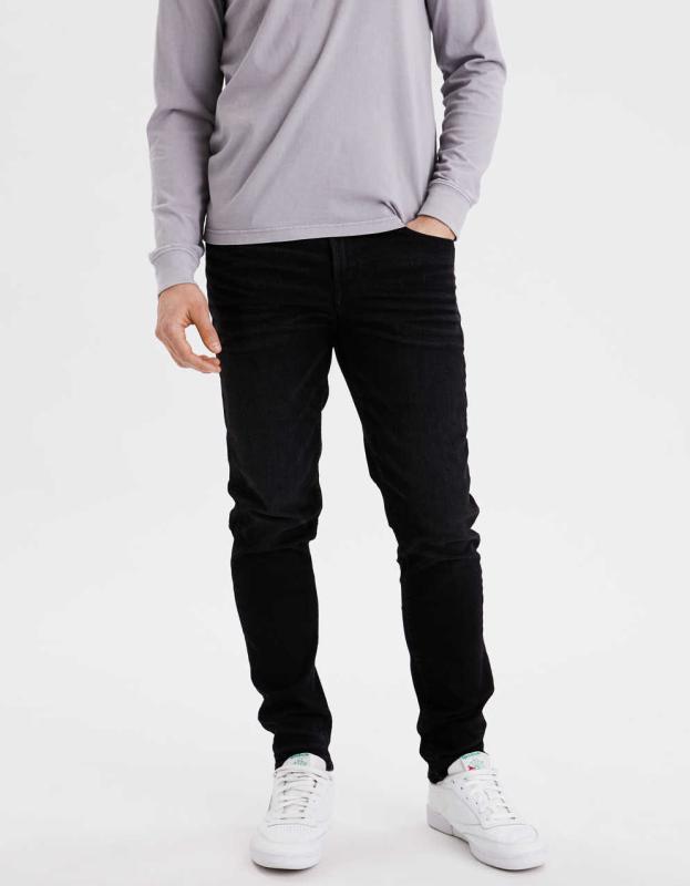 AE AirFlex+ Athletic Fit Jean - Black, 33 X 30 