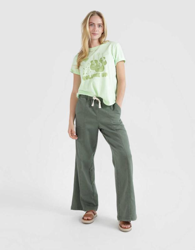 Aerie Classic Fit T-Shirt - Green Beam, XXS 