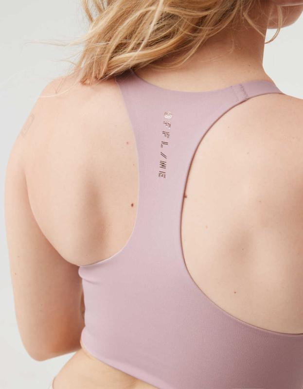 OFFLINE By Aerie Real Me Hold Up! Racerback Sports Bra - Garden Party, L 