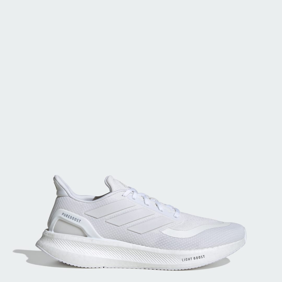 adidas Pureboost 5 Running Shoes Running 7 UK Men White / White