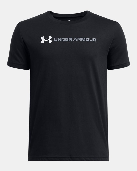 UA Logo Wordmark Boys' Short Sleeve