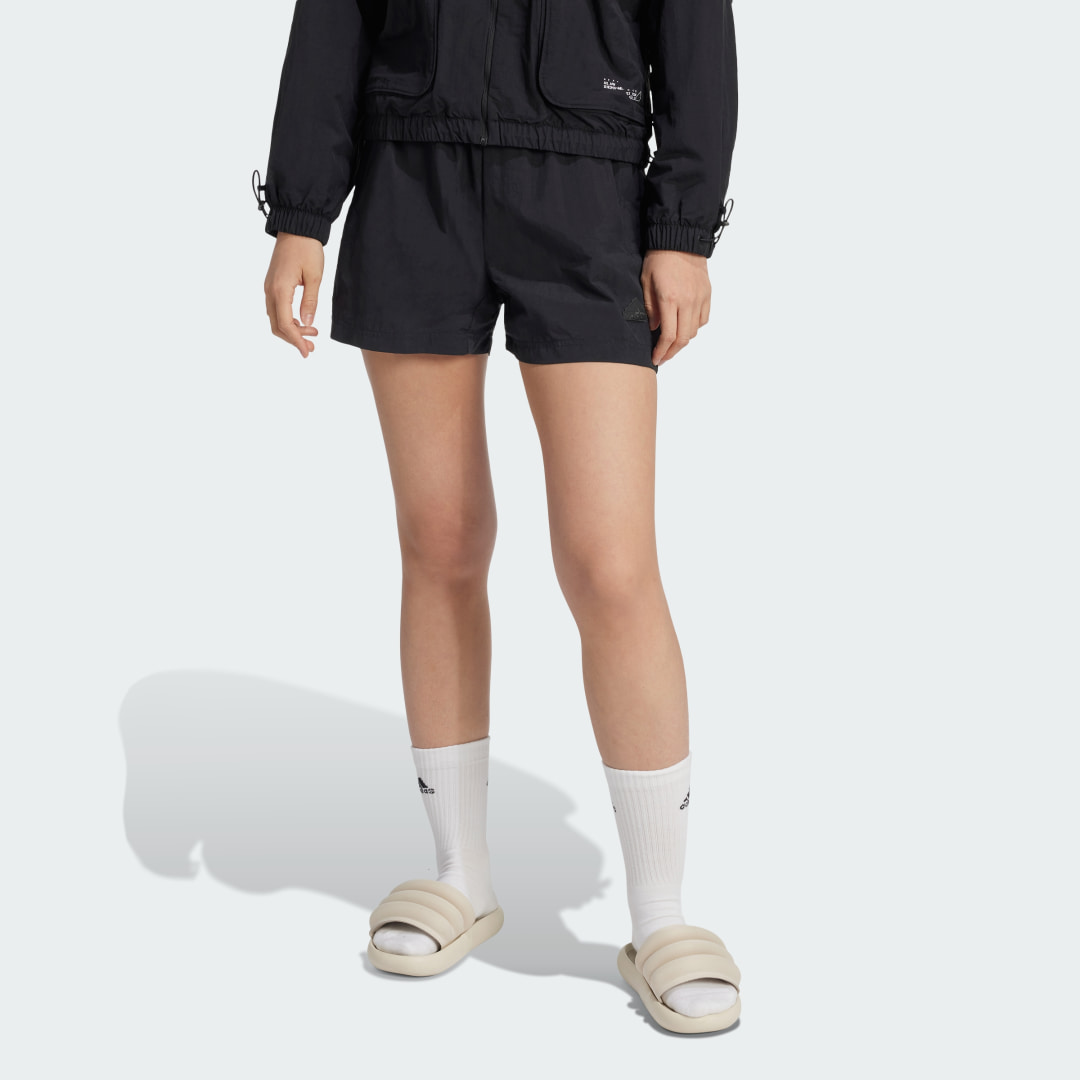 adidas City Escape Woven Shorts Lifestyle A/S Women Black