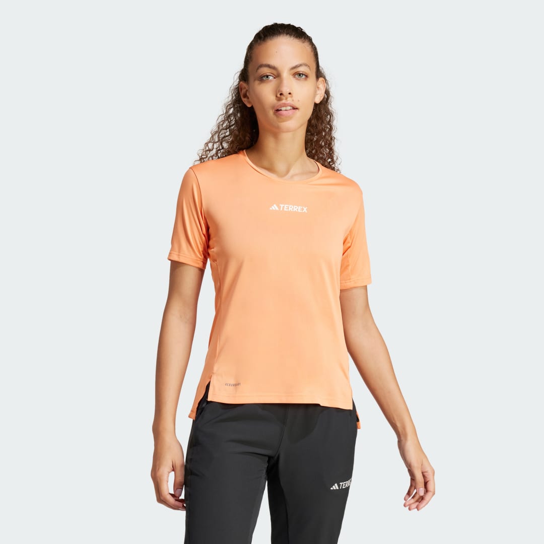 adidas Terrex Multi Tee Hiking A/XL Women Amber Tint