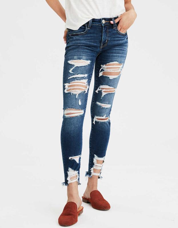 AE Ne(x)t Level Jegging Crop - Destroy Is A Thing, 10 