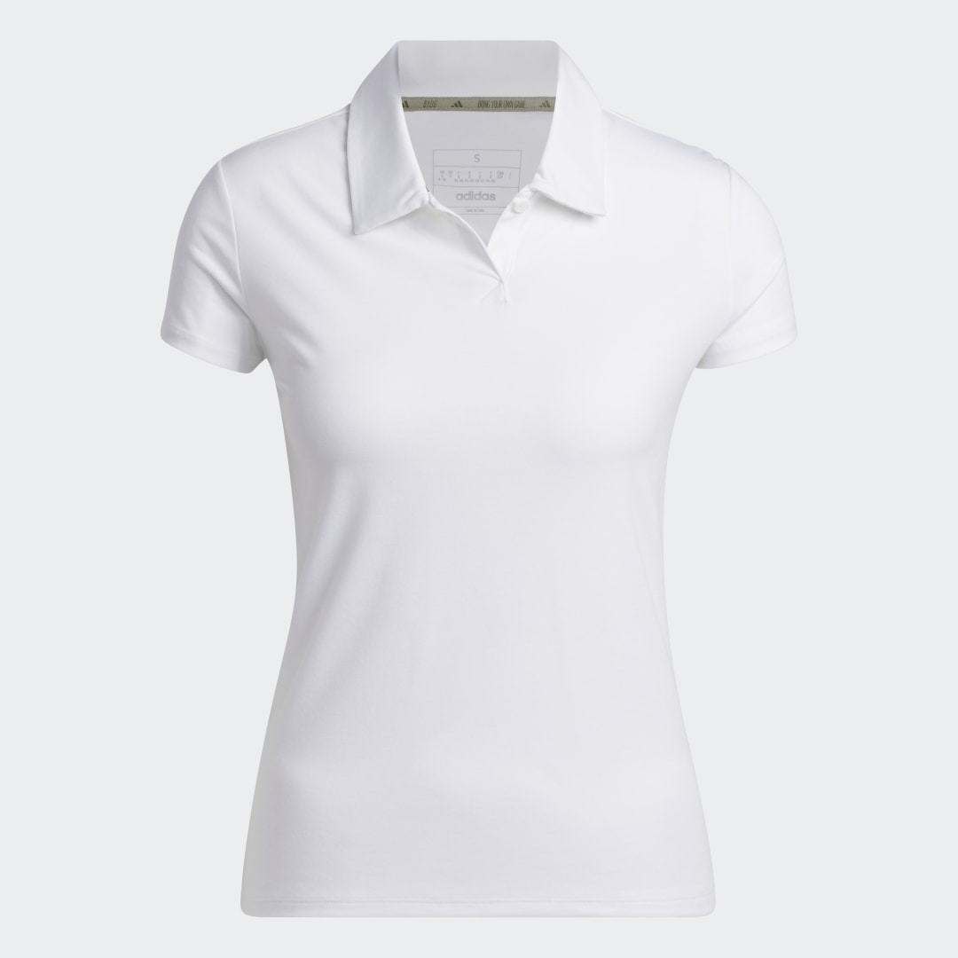 adidas Go-To HeatheRed Golf Polo Shirt Golf A2XL Women White