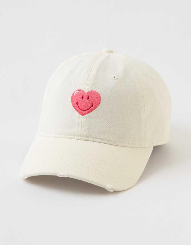 Aerie Graphic Baseball Hat - Toasted Coconut, One Size 