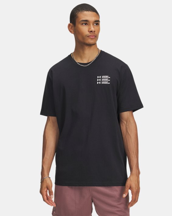 UA Triple Stack Left Chest Logo Men's Short Sleeve