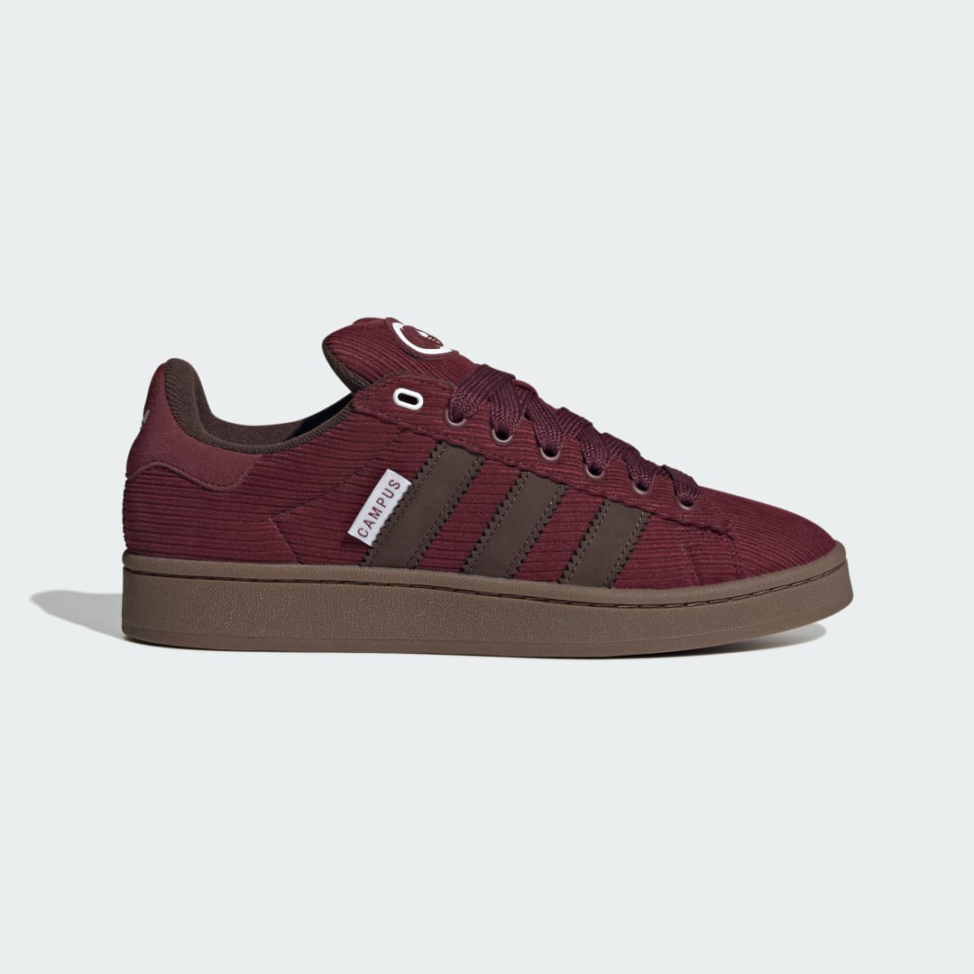 adidas Campus 00s Shoes Lifestyle 7.5 UK Men Shadow Red / Dark Brown / White
