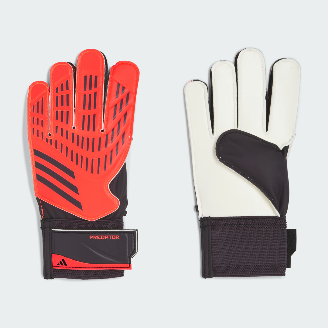 adidas PRedator Training Goalkeeper Gloves Kids Football 4 Kids Turbo / Aurora Black / Turbo