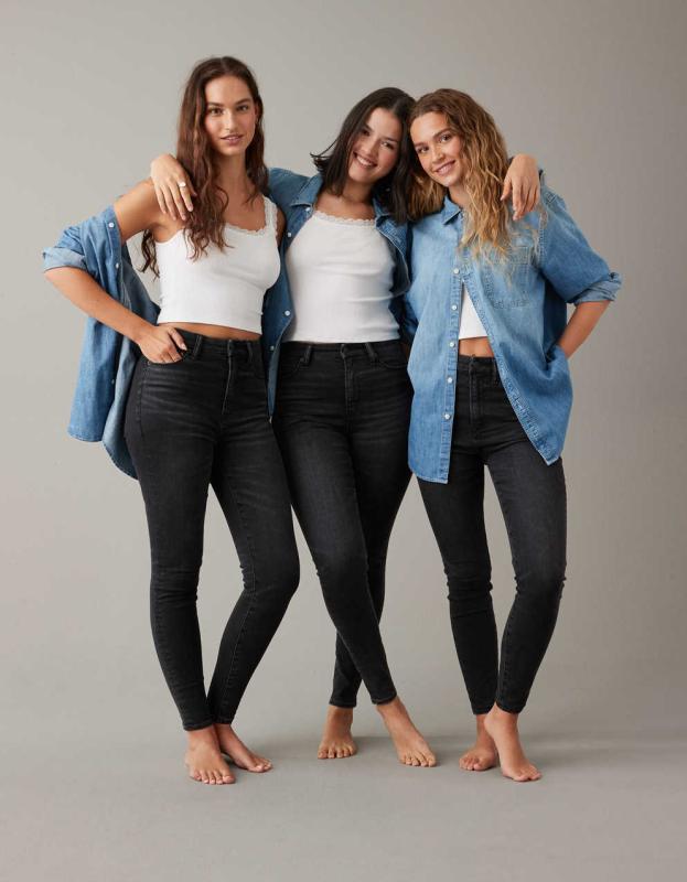 AE BFF Jegging - Black, S 