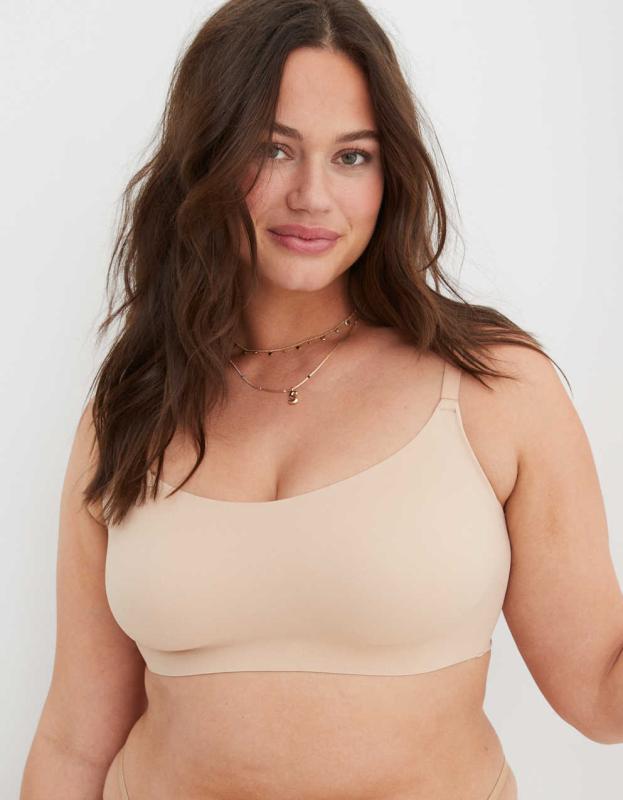 SMOOTHEZ Padded Scoop Bralette - Sands, XL 