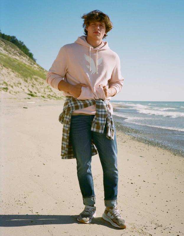 AE AirFlex+ Athletic Fit Jean - Classic Blue, 29W x 32L 