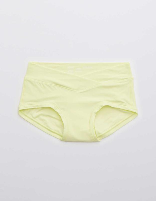 SMOOTHEZ Everyday Crossover Boybrief Underwear - Lime Fizz, XS 