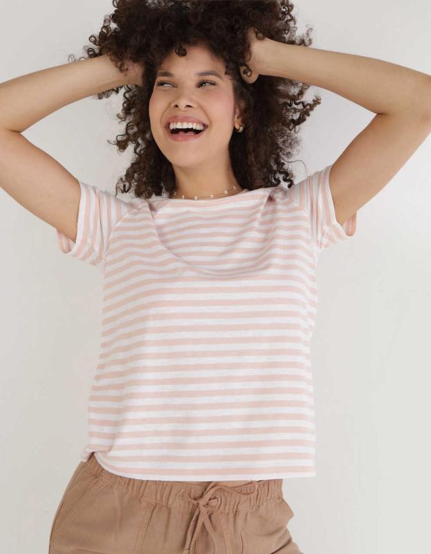 Aerie Classic T-Shirt - Dusty Pink, M 