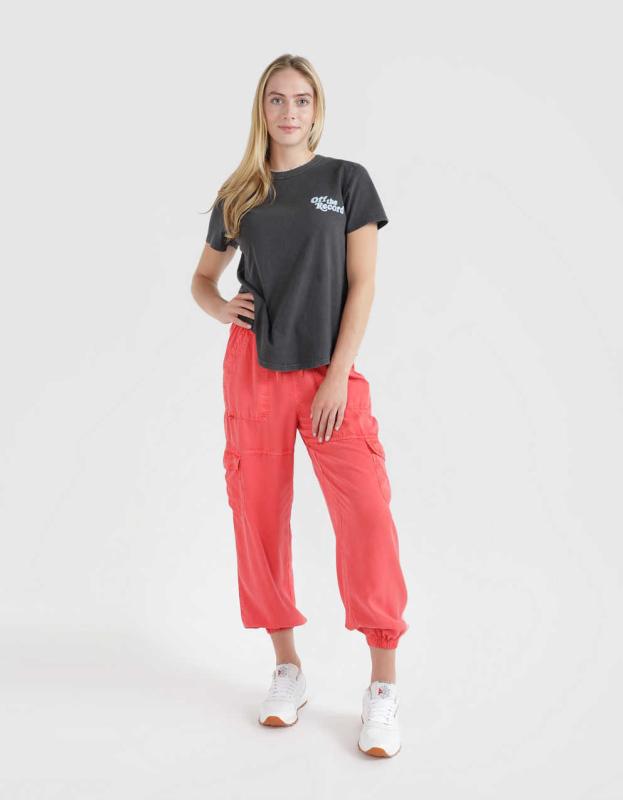 Aerie Classic Fit T-Shirt - Smoked Gray, XXS 