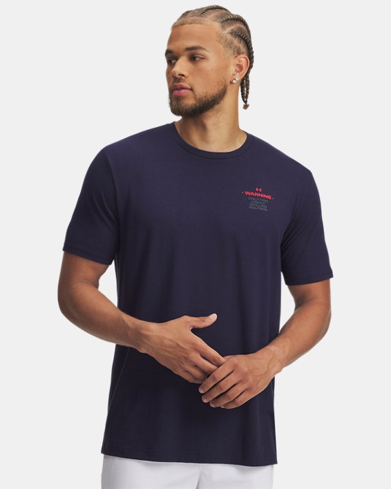 UA Golf Warning Men's Short Sleeve