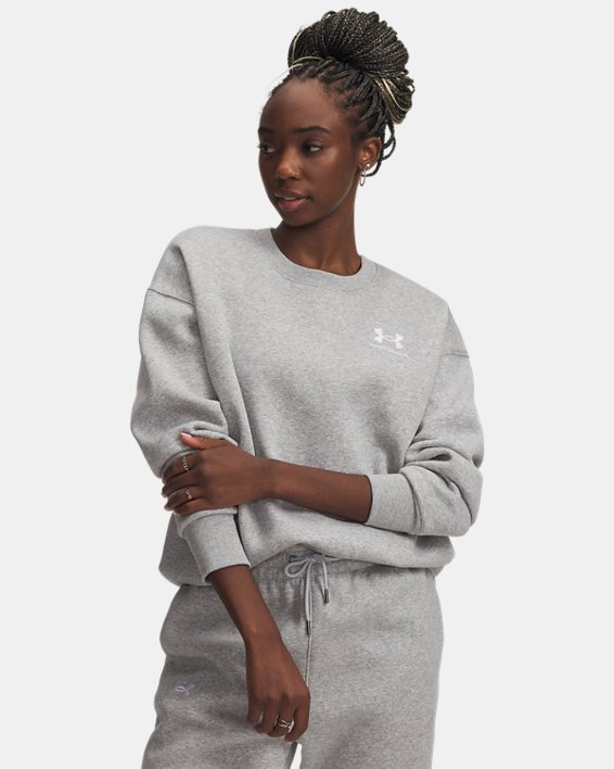 UA Icon Fleece Women's Oversized Crew