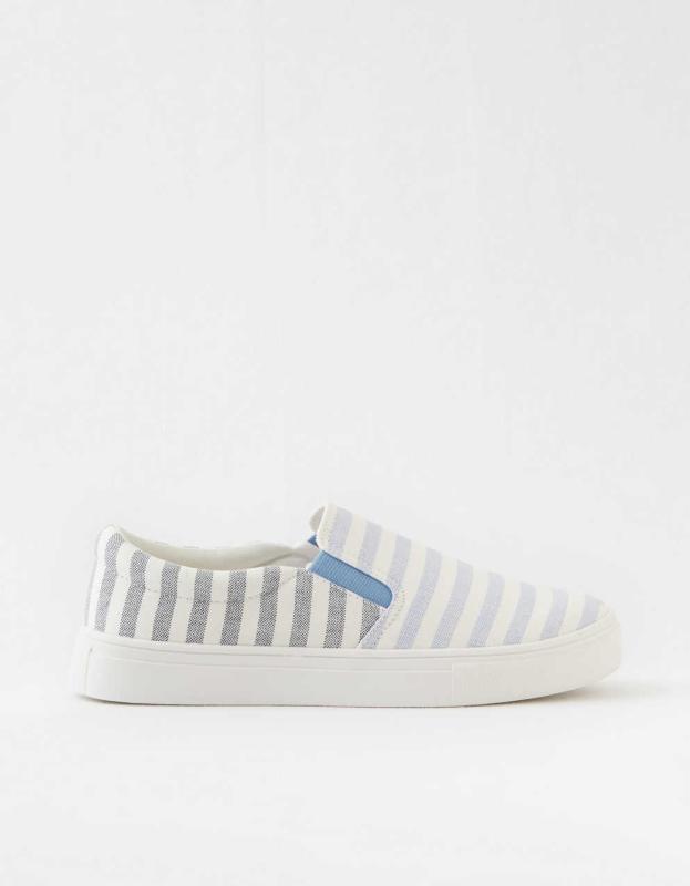 Aerie Slip On Sneaker - Blue, 7 