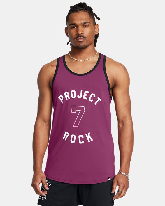 Project Rock Mesh Badge Of Honor Men's Tank