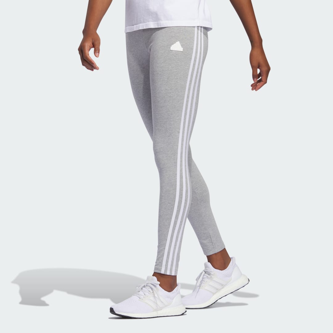 adidas Future Icons 3-Stripes Leggings Lifestyle A/S Women Grey