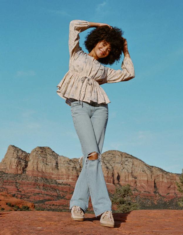 AE '90s Bootcut Jean - Bright Blue, 0 