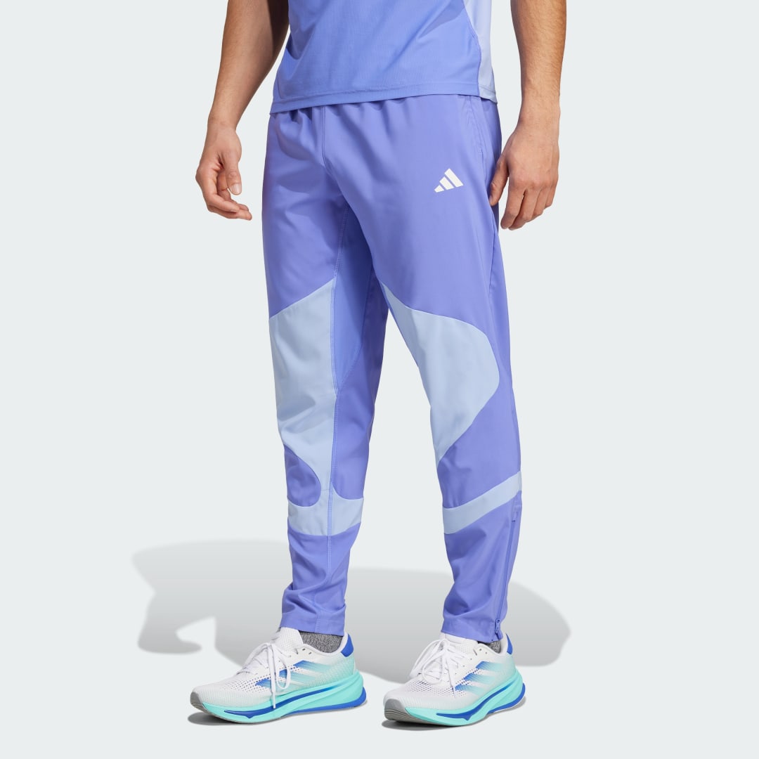 adidas Own the Run AEROREADY Pants Running A/2XL Men Semi Cobalt Blue / Blue Spark