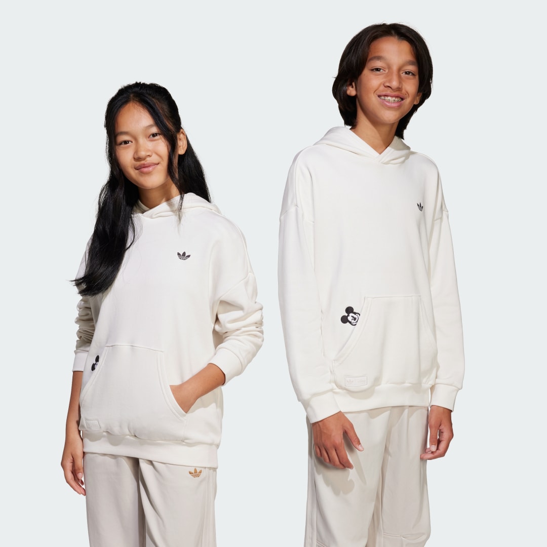 adidas ADIDAS DISNEY MICKEY MOUSE HOODIE Lifestyle A/128,A/134,A/140,A/146,A/152,A/158,A/164,A/170,A/176,128,134,140,146,152,158,164,170,176 Kids White