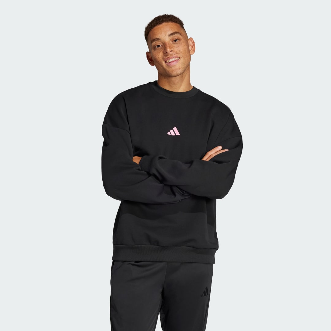 adidas adidas x Fortnite Future Icons Three Bar Logo Crew Lifestyle A/XS Men Black