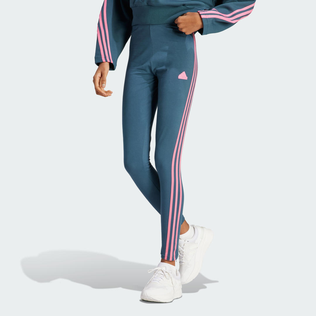 adidas Future Icons 3-Stripes Leggings Lifestyle A/XS Women Arctic Night