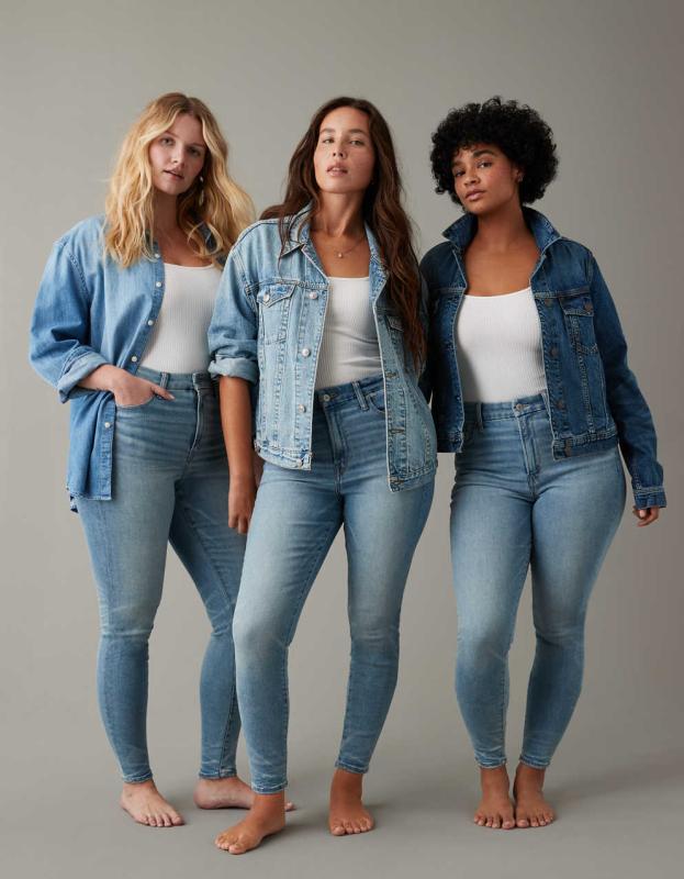 AE BFF Jegging - Blue Vibe, M 