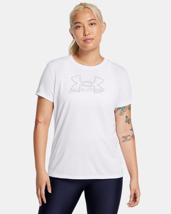 UA Tech™ Script Women's Short Sleeve