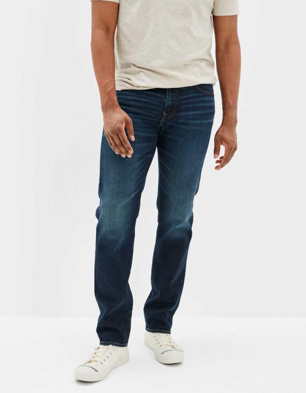 AE AirFlex+ Original Straight Jean - Deep Indigo, 29W x 30L 