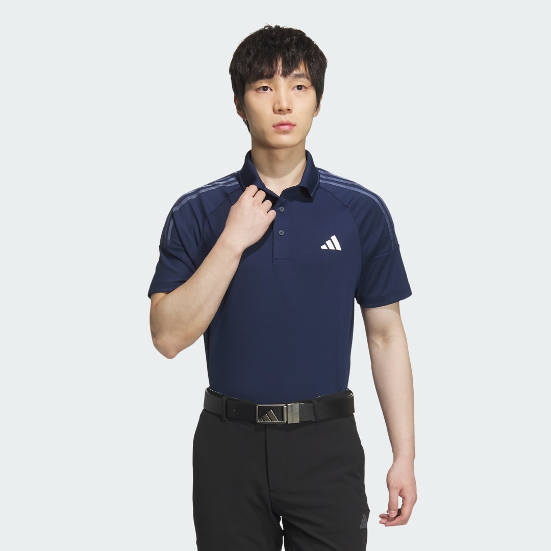 adidas 3-Stripes Golf AEROREADY Polo Shirt Golf A/XL Men Collegiate Blue