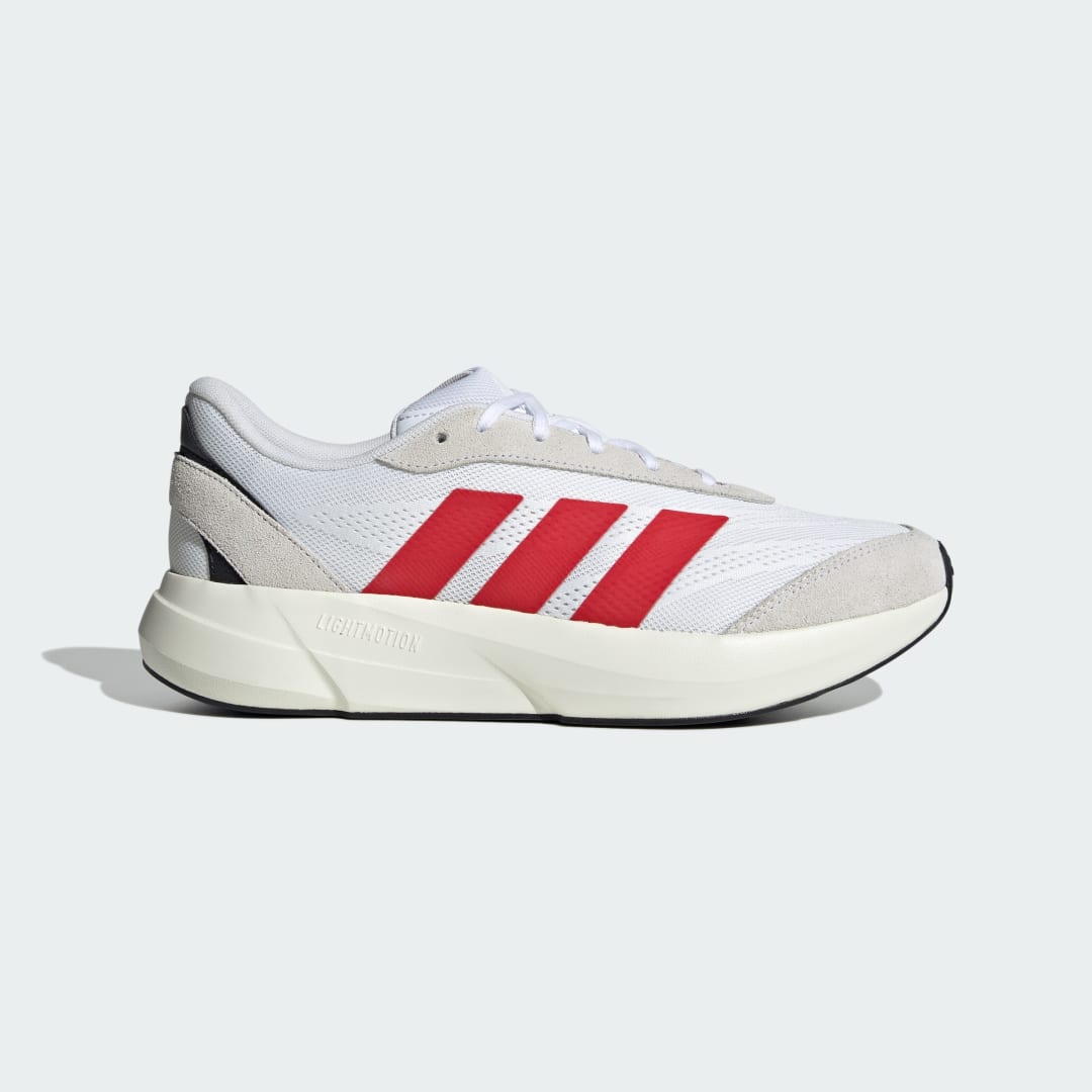 adidas Lightshift Shoes Lifestyle,Running 9 UK Men White / Better Scarlet / Black