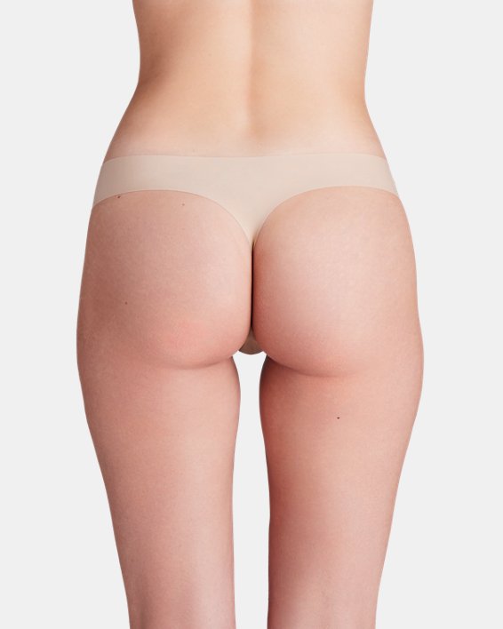 UA Pure Stretch Women's 3-Pack No Show Thong