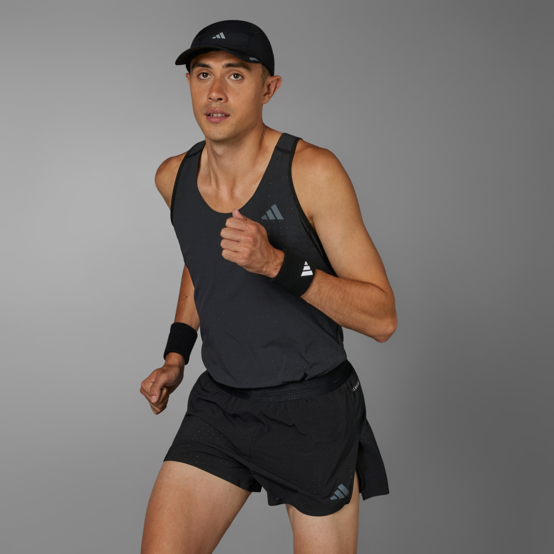 adidas Adizero Running Split Shorts Running A/4XL Men Black