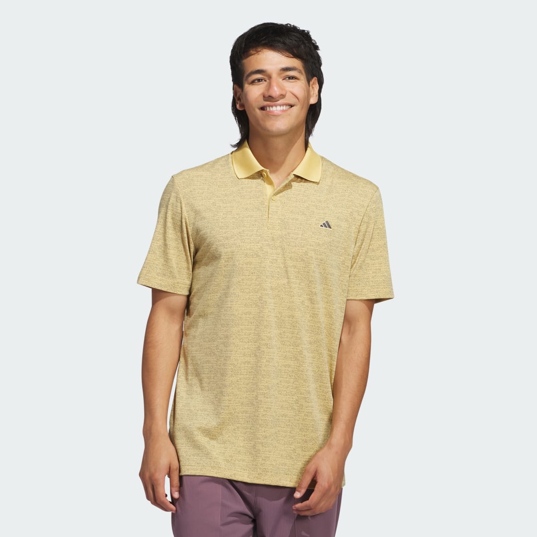adidas Go-to Printed Polo Shirt Golf L Men Oat