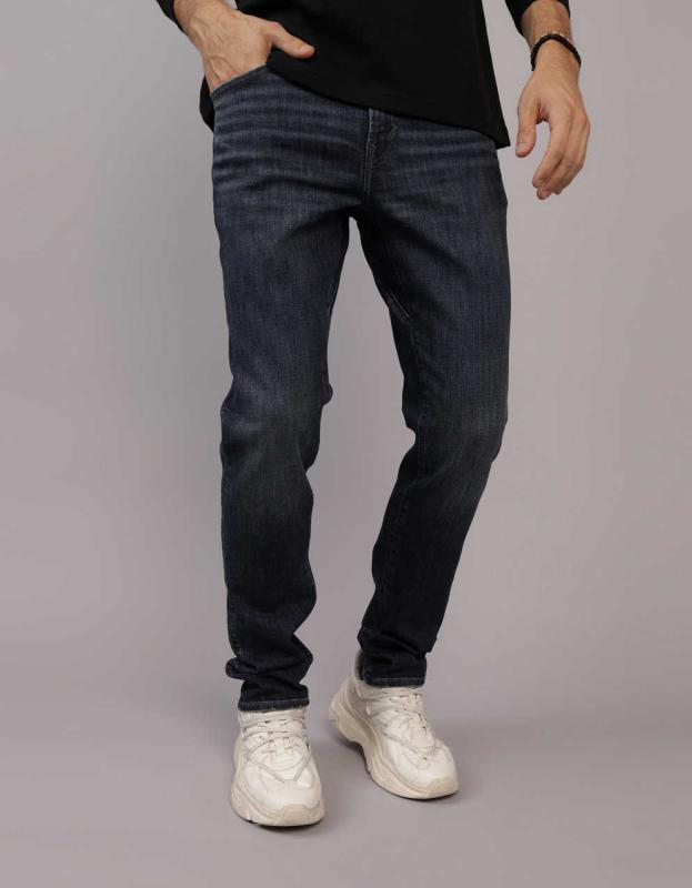 AE 24/7 AirFlex+ Temp Tech Athletic Skinny Jean - Deep Sea Blue, 29W x 32L 