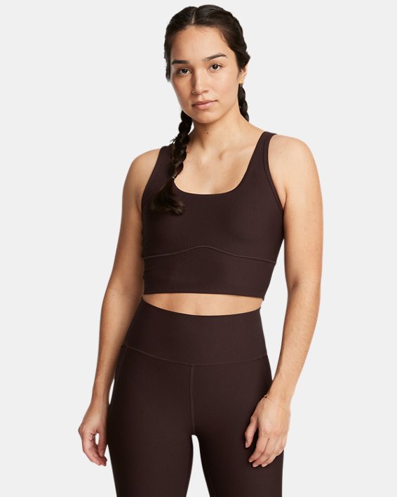 UA Meridian Rib Women's Crop Tank