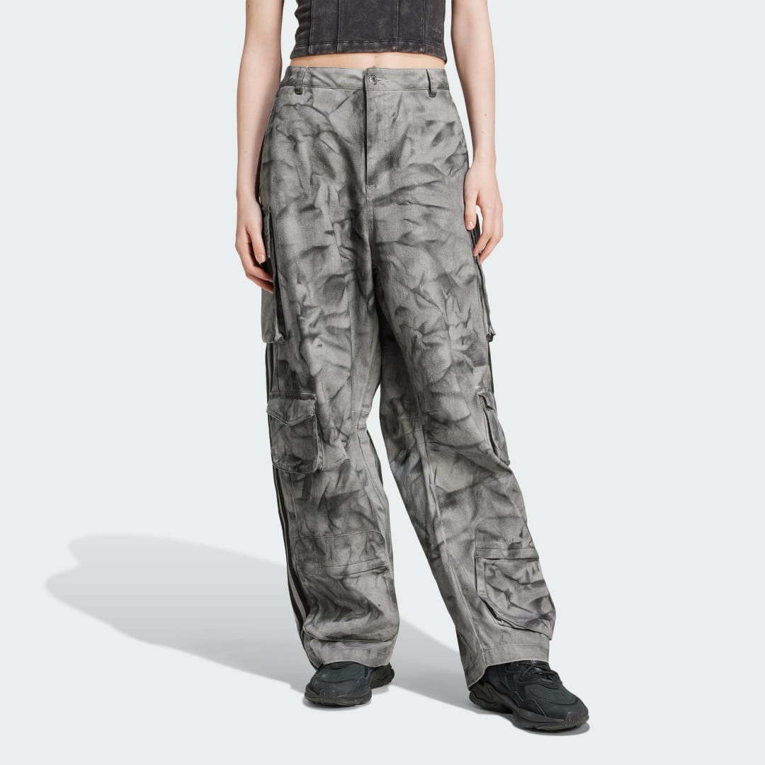 adidas Premium XXL Cargo Pants Lifestyle 16 Women Grey / Grey