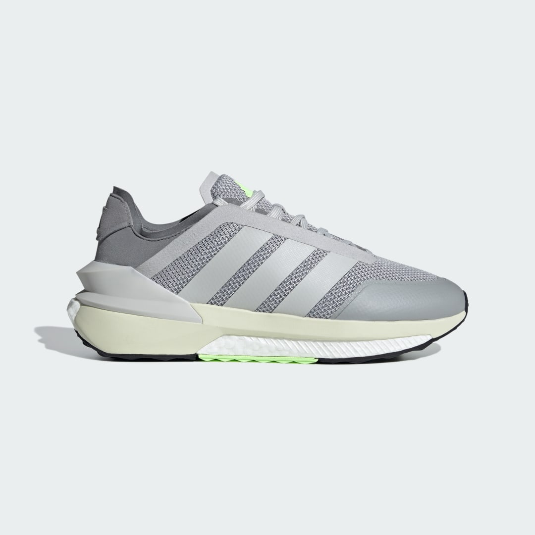 adidas Avryn Shoes Lifestyle 6.5 UK Unisex Grey / Grey / Green Spark
