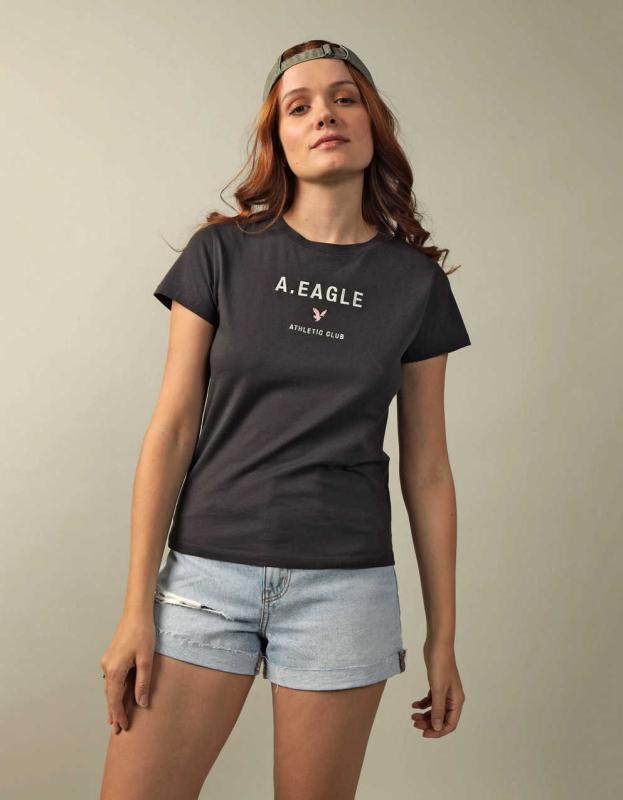 AE Graphic Tee - Black, XXS 