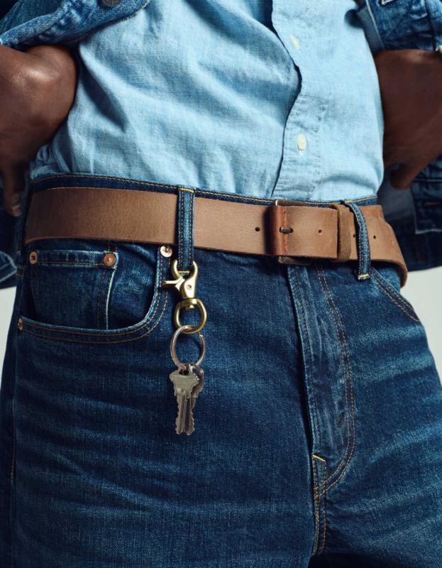 AE Leather Workwear Belt - Brown, 36 